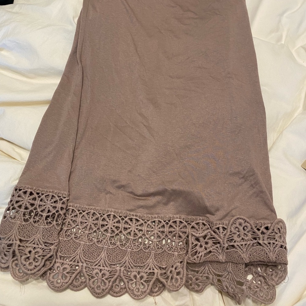 Nude slip dress